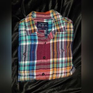 American Eagle button up.